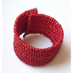 Bracelet femme rouge