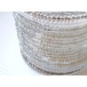 Bracelet femme blanc transparent