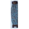 Bracelet femme fermoir en bois bleu turquoise gris