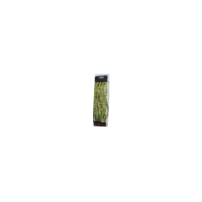 Bracelet femme fermoir en bois vert