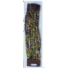 Bracelet femme fermoir en bois vert bleu marron