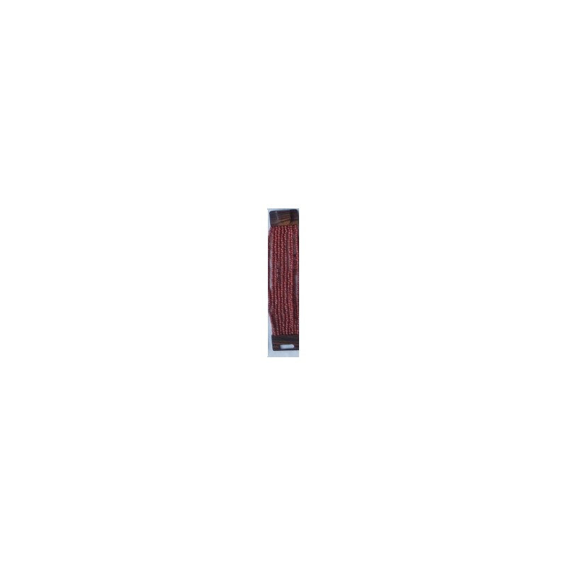 Bracelet femme fermoir en bois rouge