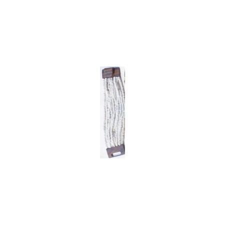 Bracelet femme fermoir en bois blanc Bracelet femme fermoir en bois blanc
