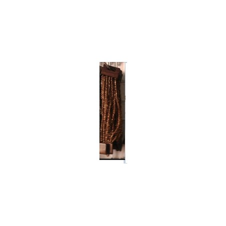 Bracelet femme fermoir en bois marron cuivré Bracelet femme fermoir en bois marron cuivré