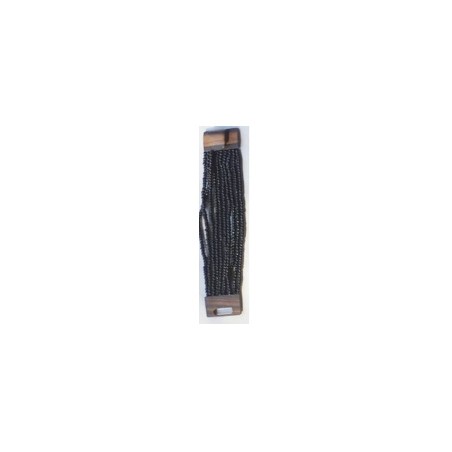 Bracelet femme fermoir en bois noir Bracelet femme fermoir en bois noir