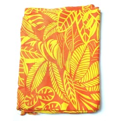 Paréo orange et jaune