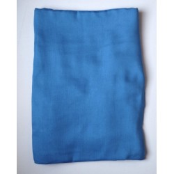 Paréo uni bleu