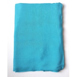 Paréo uni bleu turquoise