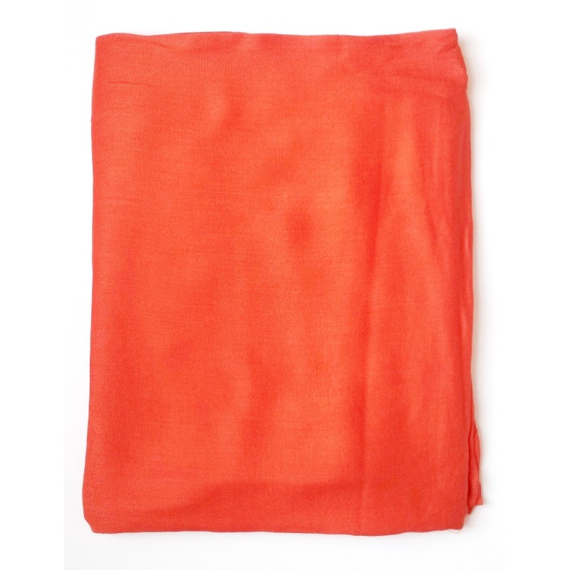 Paréo uni orange