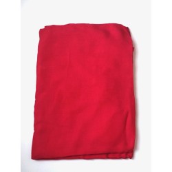 Paréo uni rouge
