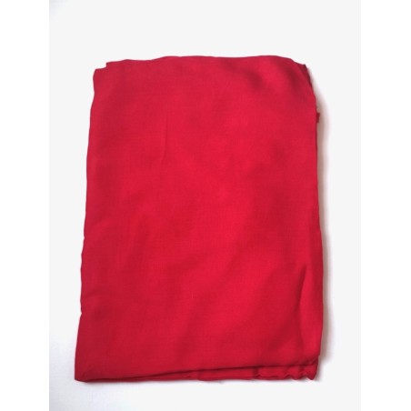 Paréo uni rouge Paréo uni rouge