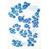 Paréo blanc bleu 1