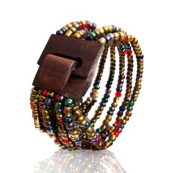 Bracelet femme fermoir en...