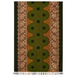 Paréo vert ethnique bohème...