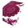 Paréo violet rose mandala – Paréo femme élégant et tendance 1