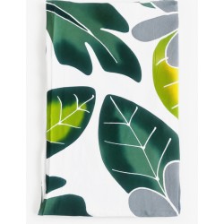Paréo blanc fleurs de tiaré 2