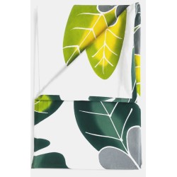 Paréo blanc fleurs de tiaré 3