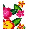Paréo blanc hibiscus 2