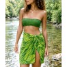 Paréo vert et vert clair 2