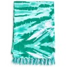 Paréo femme vert d'eau tie and dye 2 – Esprit vacances