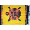 Paréo jaune tortue
