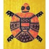 Paréo jaune tortue