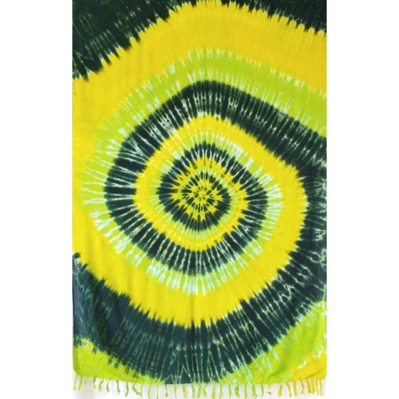 Paréo vert jaune