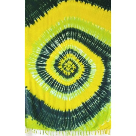 Paréo vert jaune