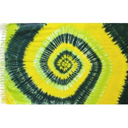 Paréo vert jaune