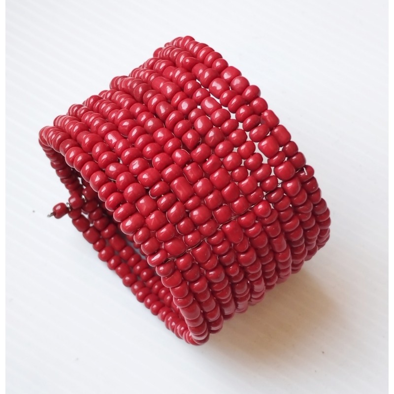Bracelet femme rouge